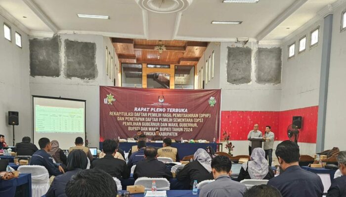 SAH KPU Kukar Tetapkan Daftar Pemilih Sementara (DPS) untuk Pilkada Kukar Tahun 2024