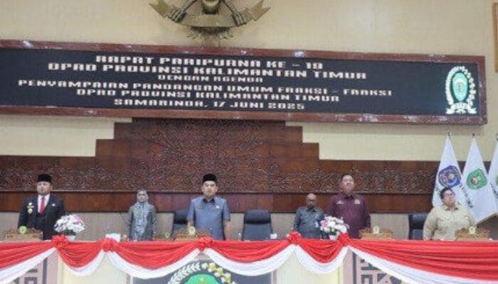 DPRD Kaltim Soroti Efektivitas Belanja dan Ketimpangan Sosial dalam Rapat Paripurna ke-19